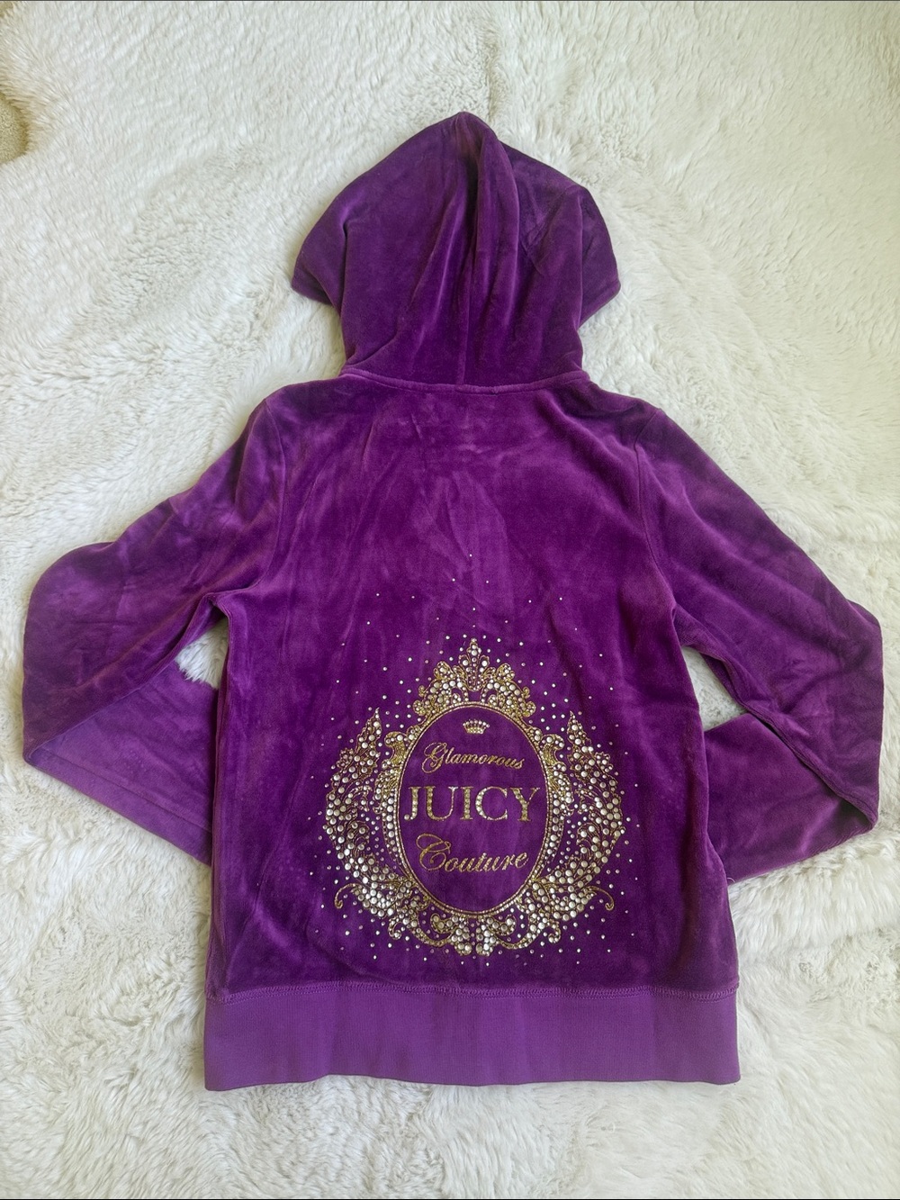 Juicy Couture Velour Zip Hoodie